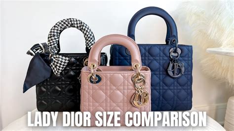 lady dior medium dubai|lady dior medium vs small.